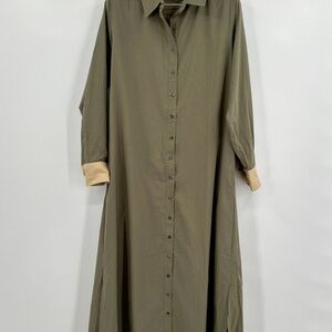 Tuckernuck Army Green Shiver Dress